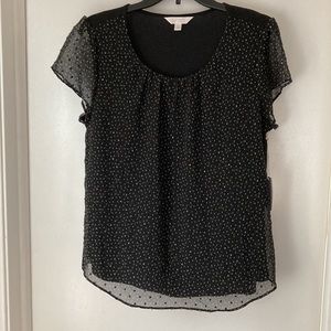 Lauren Conrad clip dot top. New with tags
